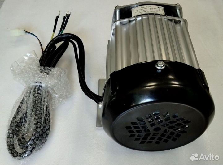 Редукторный электродвигатель 750Вт, 36-48-60В