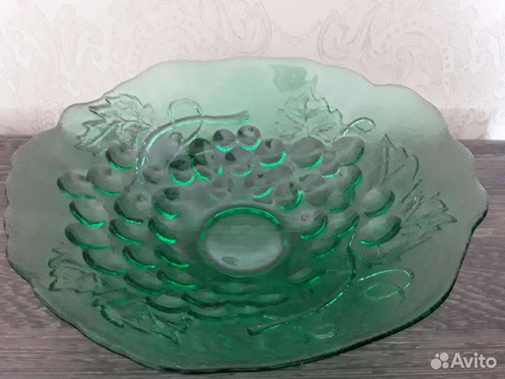 Ваза фужеры СССР цветное стекло