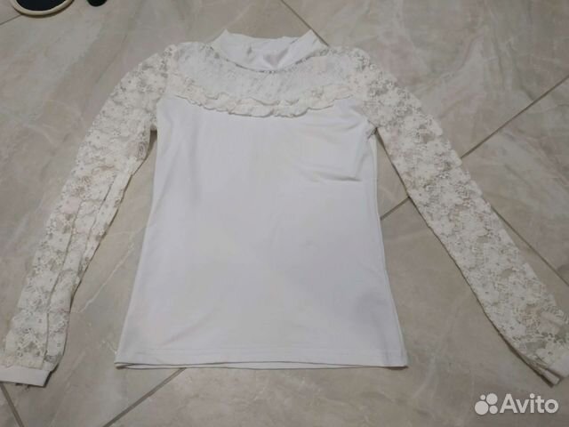 Блузки школьные 128 134