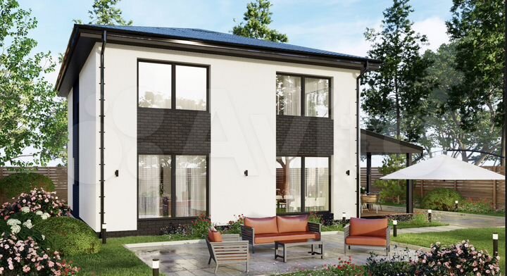 Дом 244 м² на участке 10 сот.