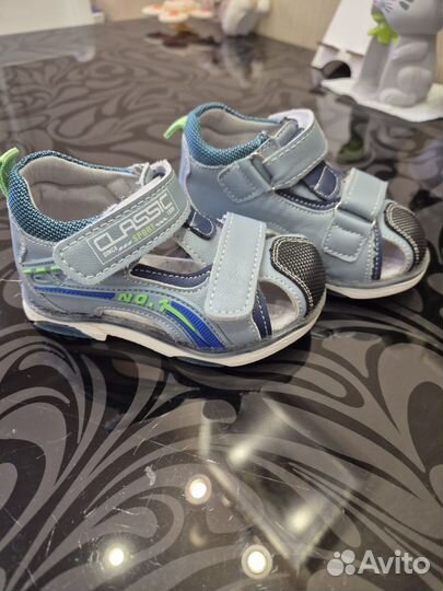 Сандалии детские для мальчиков 21 размер