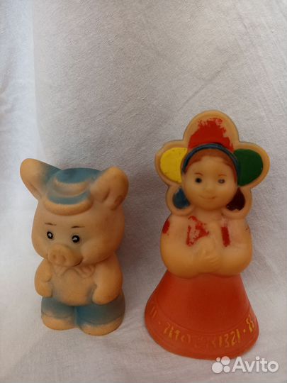 Игрушки СССР резиновые