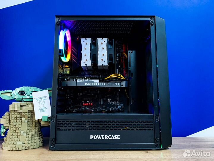 Игровой пк i5-9600K, 16Gb, SSD+HDD, RTX 2060 Super