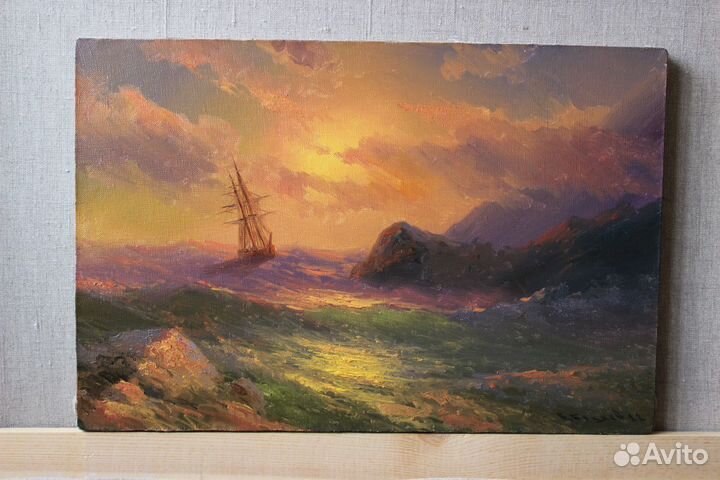 Картина, Морской вечер