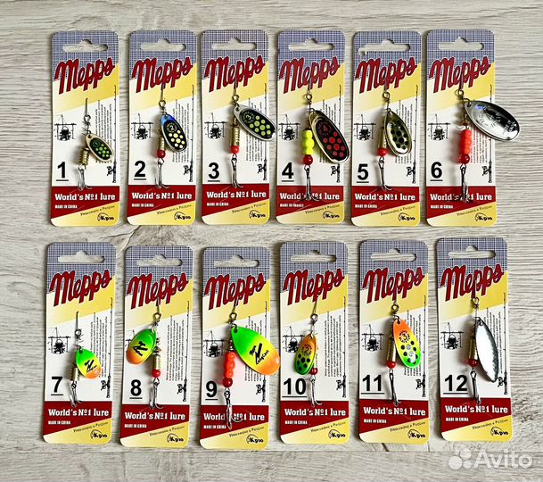 Блесна вращающаяся Mepps Aglia и Fury