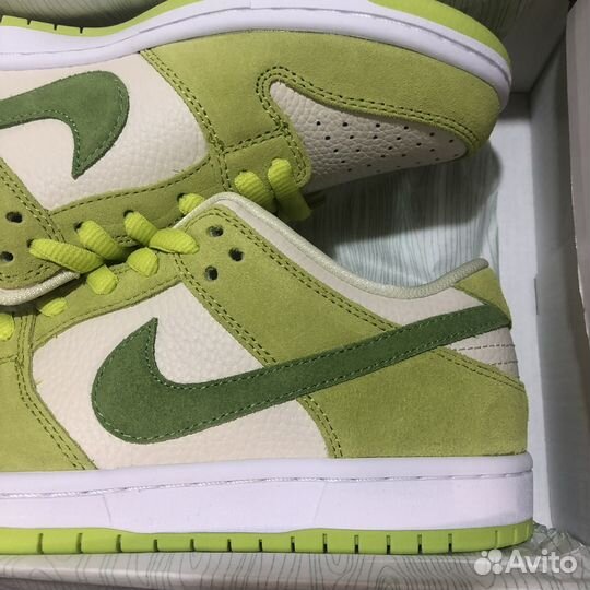 Nike SB Dunk Low Green Apple мужские и женские