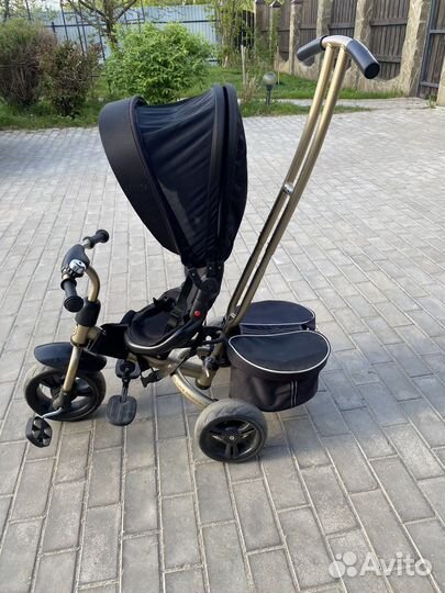 Детский велосипед с ручкой