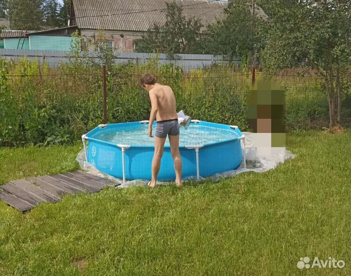 Каркасный бассейн бу
