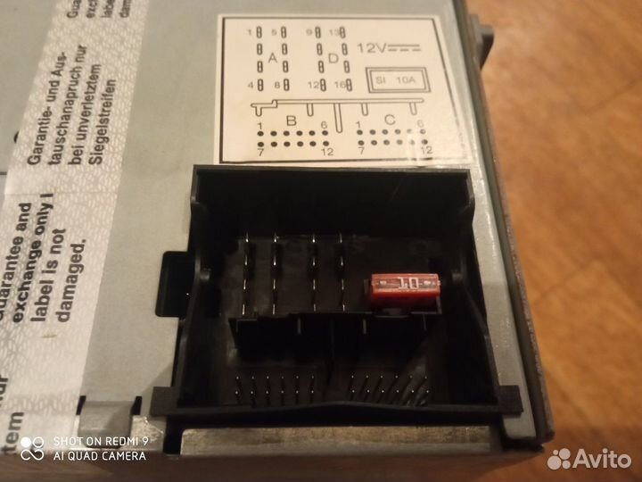 Магнитола volkswagen golf 5