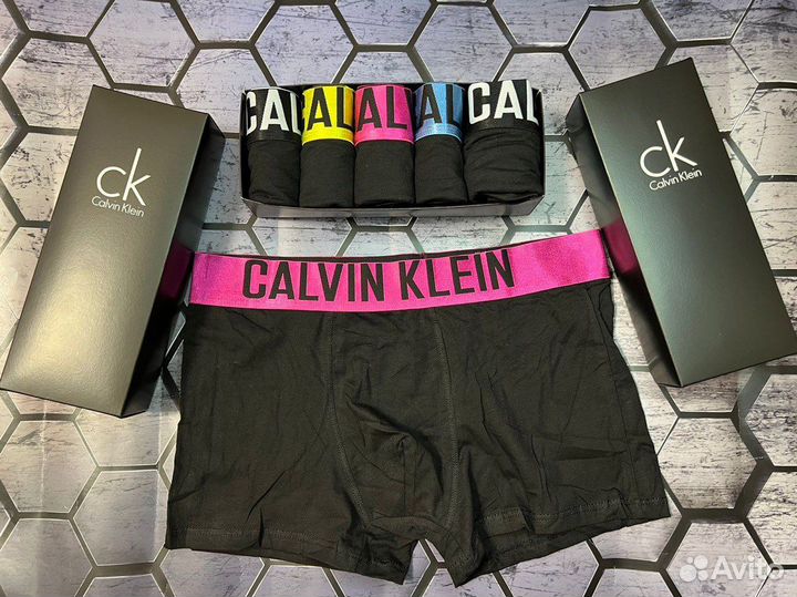 Трусы мужские боксеры кельвин набор(арт. 14)