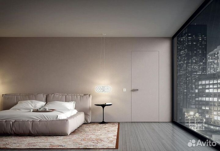 Двери скрытые межкомнатные под отделку