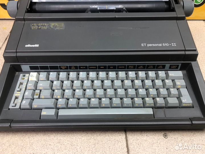 К2850 Печатная Машинка Olivetti ET personal 510-ll