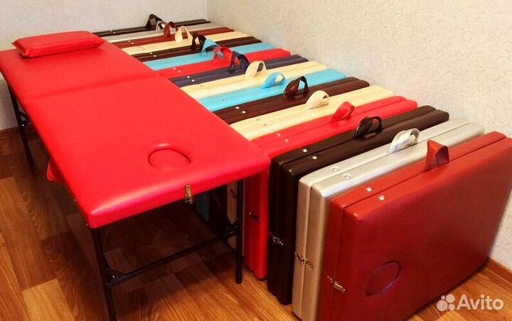 Массажные столы кушетки складные