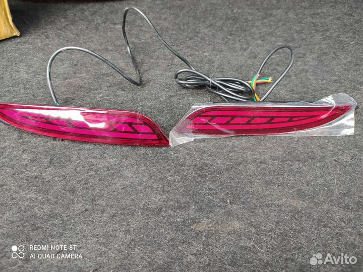 Световые фонари в задний бампер