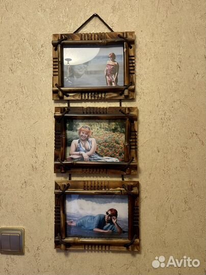 Рамки для фото дерево