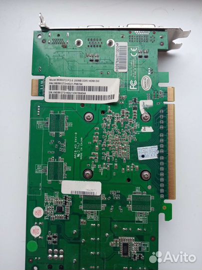 Видеокарту 8600 GTS, 256MB hdmi DVI sale