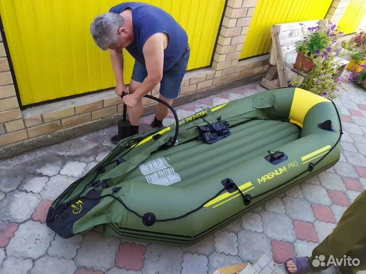 Надувная лодка пвх 290см