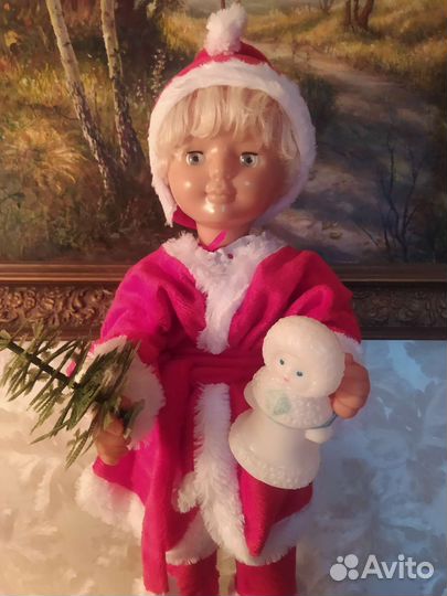 Кукла прошлых лет.64 см Есть клеймо