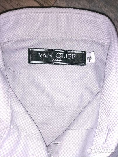 Рубашка для школы на мальчика VAN cliff 135