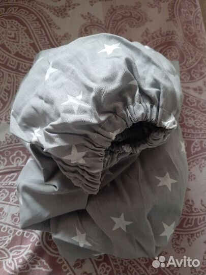 Простынь на резинке 120 60