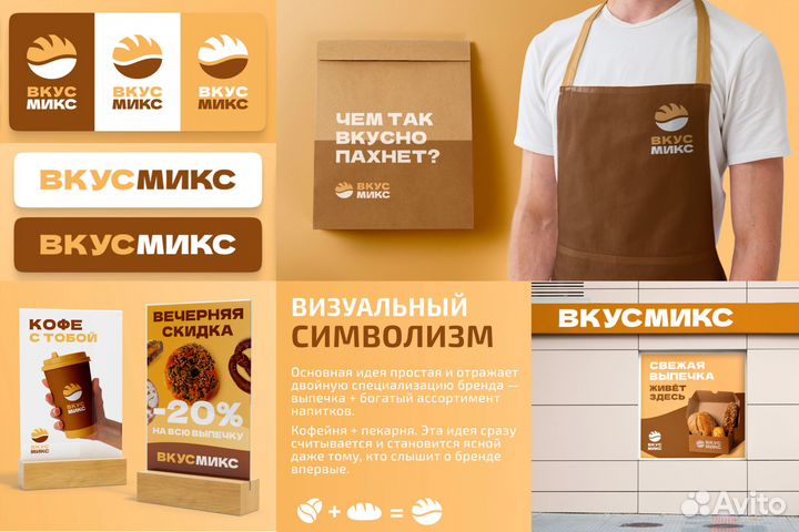 Логотип, фирменный стиль, брендбук, нейминг дизайн