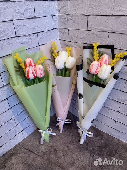 Мыльные тюльпаны