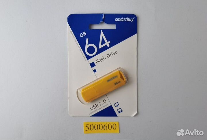 USB Карта Памяти 64Gb Smart Buy