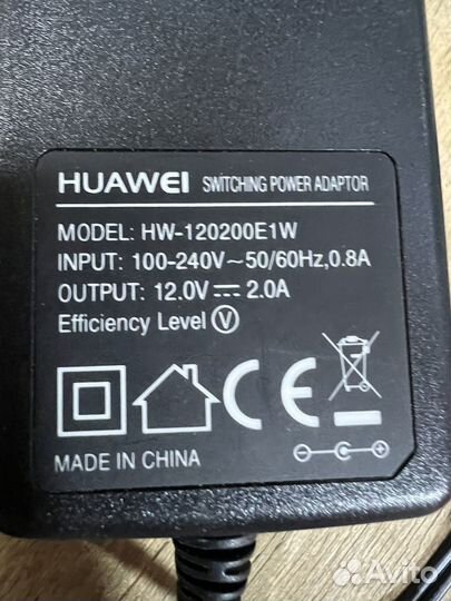 Блок питания 12v 2а Huawei