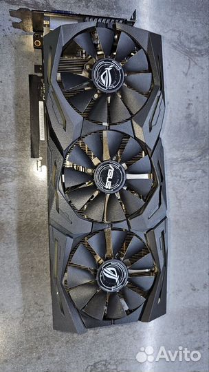 Видеокарта asus rog strix GTX 1080