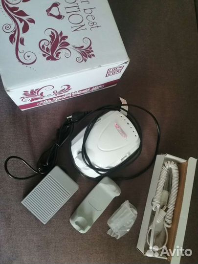 Аппарат для маникюра marathon оригинал + фрезы