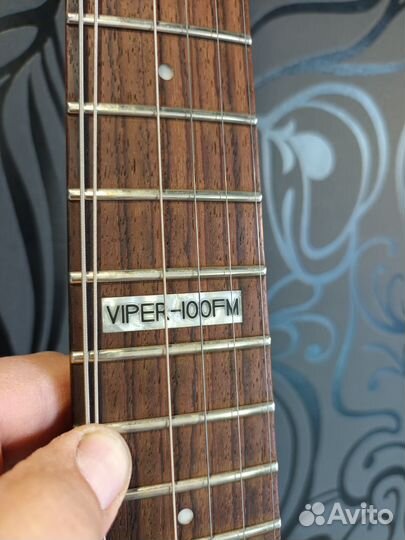 ESP LTD Viper 100 fm электрогитара (обмен есть)