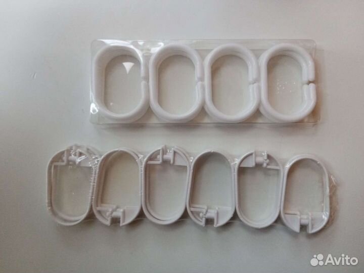 Кольца для шторы в ванной