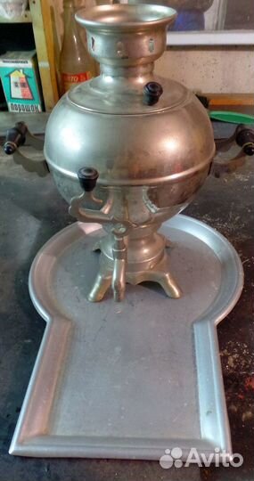 Самовар электрический с подносом