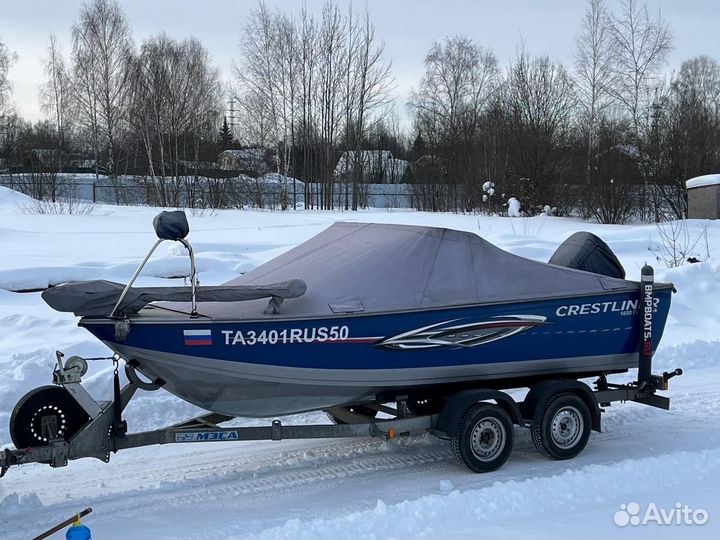 Катер Crestliner Fish Hawk 1650