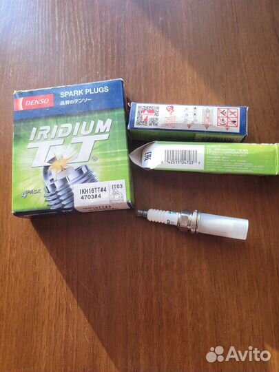 Свечи зажигания денсо иридиевые