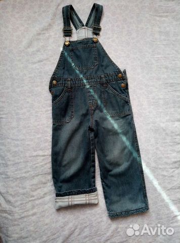 Джинсовый комбинезон