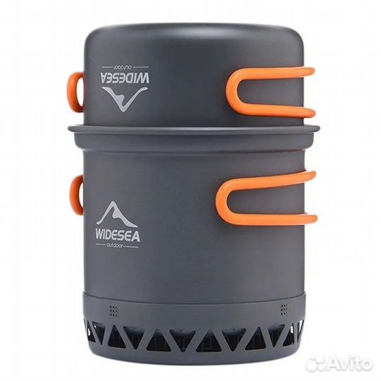 Набор посуды с теплообменником Widesea WSC-105