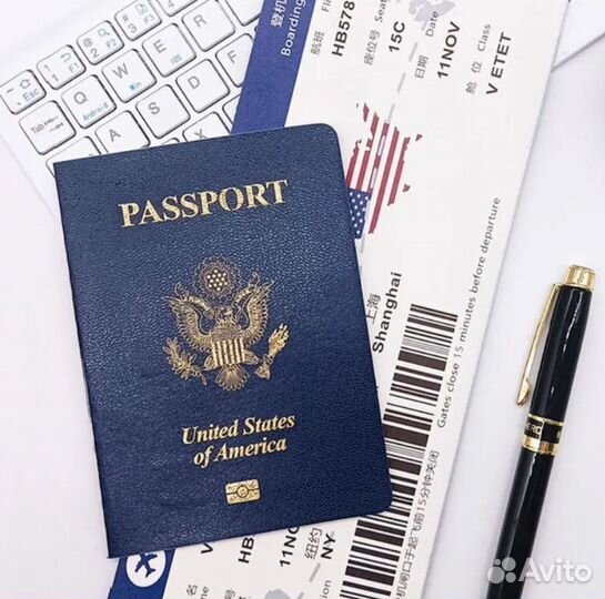Паспорт США сувенирный блокнот