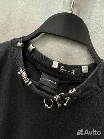 Balenciaga футболка премиум длинные