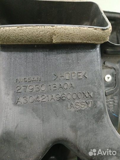 Воздуховод отопителя печки Infiniti Qx70 S51