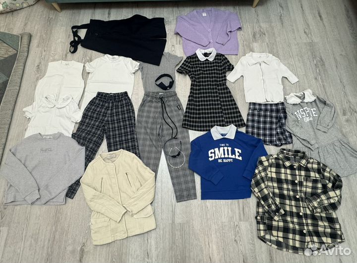 Школьные вещи пакетом 128-134 для девочки