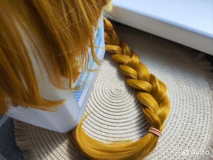 Парик блонд 80 см для аниме косплей