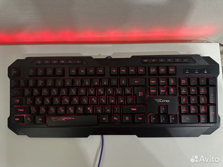 Игровая клавиатура Qumo Dragon War Fallen K02