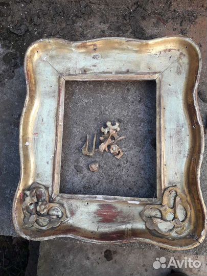 Оклад для иконы старинный