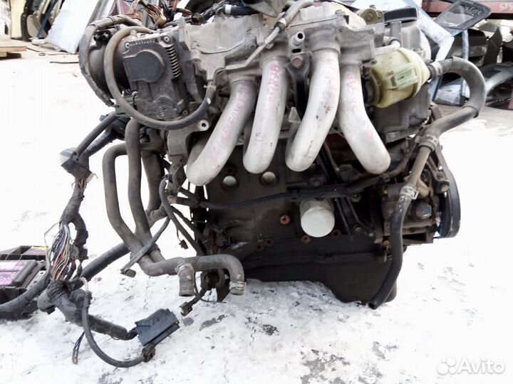 Двигатель Nissan QG15 QG16 1.5 1.6 Almera Primera