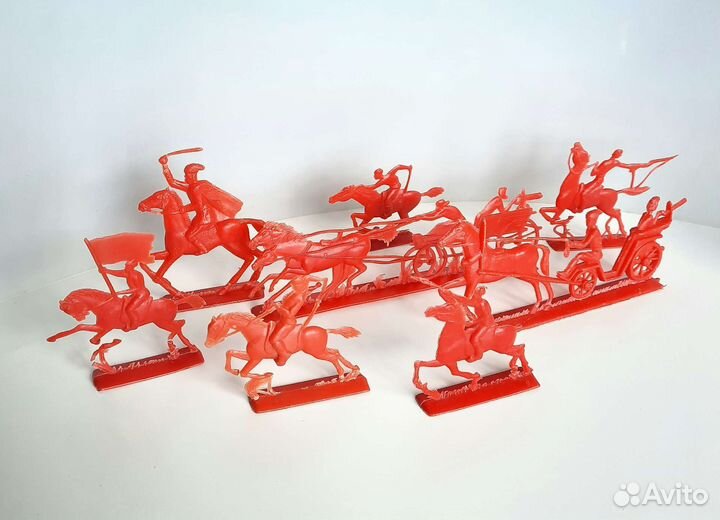 Набор солдатиков Конница Буденного СССР, 8 шт