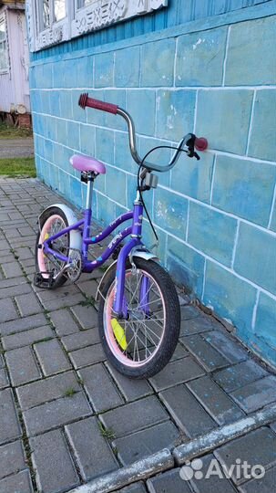 Детский велосипед для девочки 5 6 7 лет