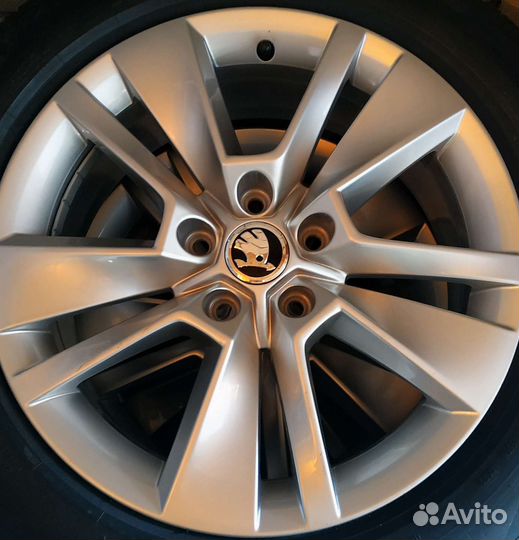 Новые диски r17 Skoda оригинал Triton