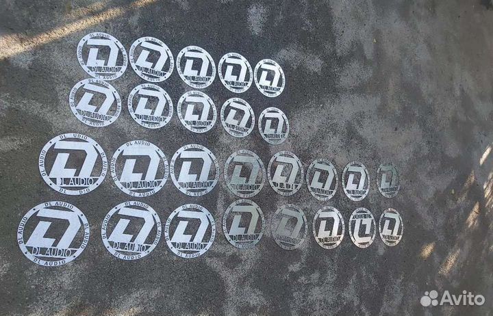 Грили для динамиков 16 и 20 dl audio оранжевые