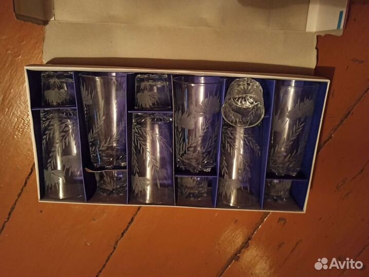 Набор стаканов подарочный